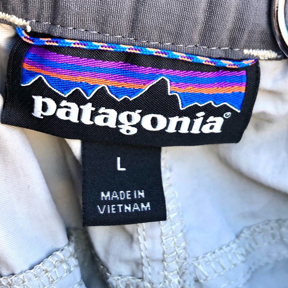 Patagonia Mens Tan Shorts Sz Large - Picture 4 of 5